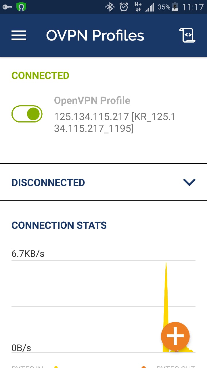 OpenVPN connect 4
